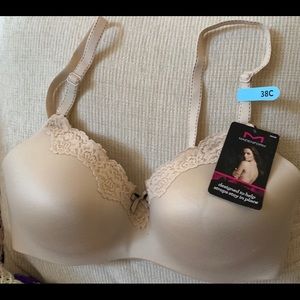 NWT Maidenform Comfort Devotion 38C Wireless Bra